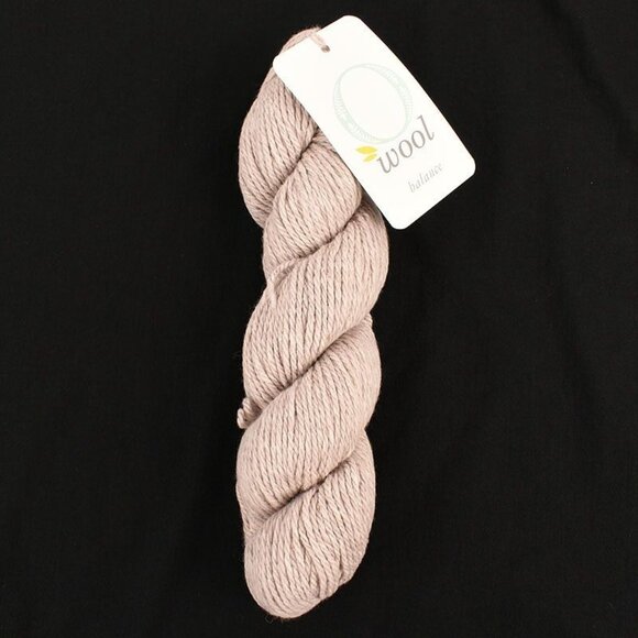 O-Wool Balance Yarn Organic Cotton Merino Oyster Mushroom - Picture 1 of 3